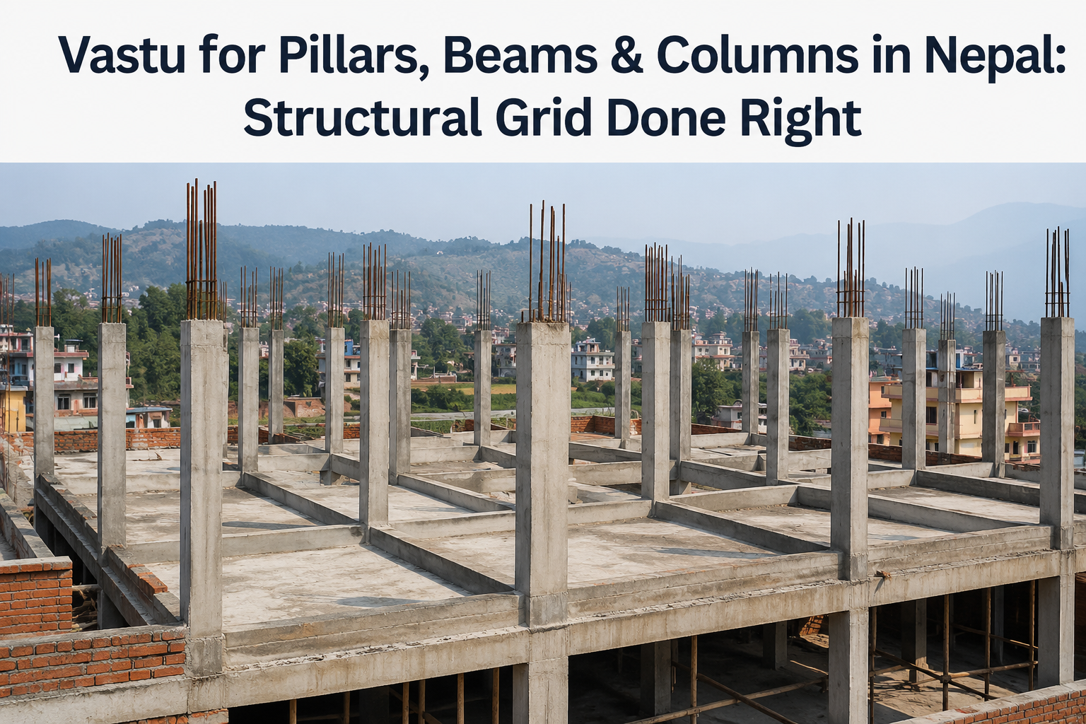 Vastu for Pillars, Beams & Columns in Nepal: Structural Grid Done Right
