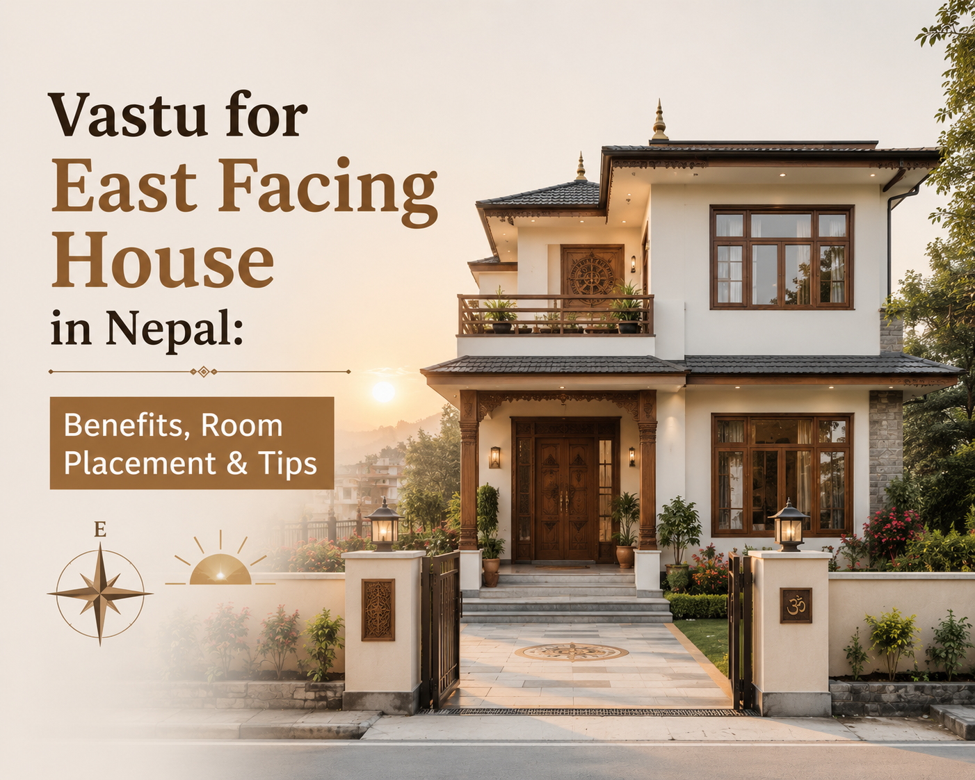Vastu for East Facing House in Nepal: Benefits, Room Placement & Tips